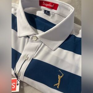 The Players x Sugarloaf Social Club “Major” Stripe Polo